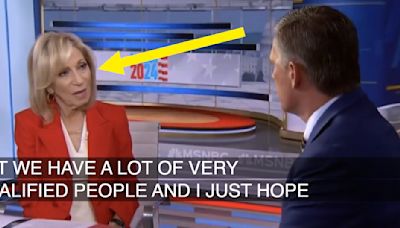 This MSNBC Anchor Was Fully Gagged When Confronted About The "Age Issue" In The 2024 Election