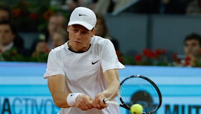 Jannik Sinner se retira del Mutua Madrid Open sin jugar su partido de cuartos de final