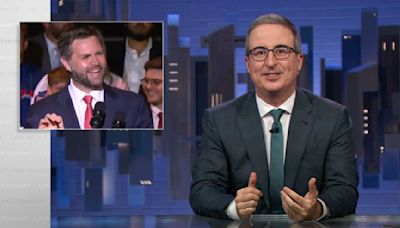 John Oliver Goes Off on J.D. Vance’s ‘Couch-F*cker Energy’