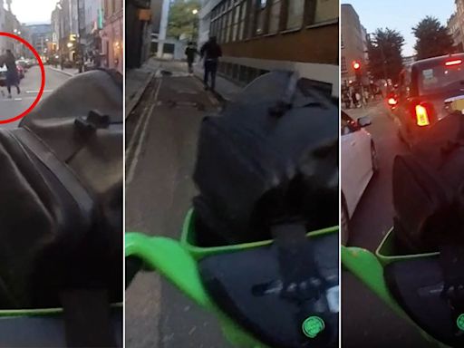 Londoner on Lime bike chases 'muggers' in taxi for 2.5 miles while on phone to police