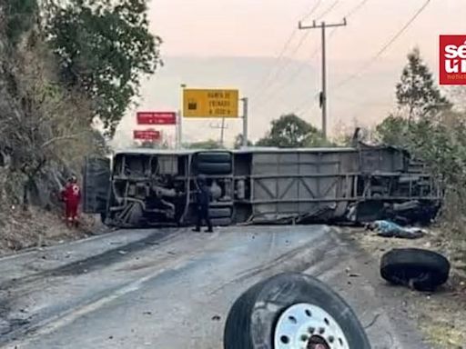 Tragedia en Malinalco: 17 Muertos y Numerosos Heridos en Accidente de Autobús