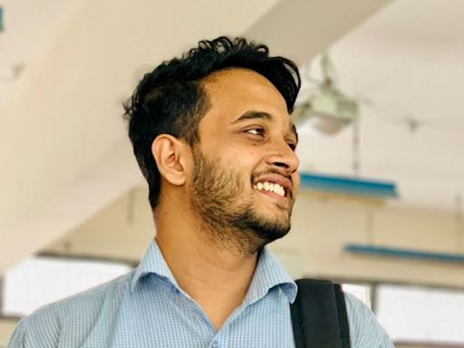 This student was handing out bottles of water to protesters. Minutes later, he was dead