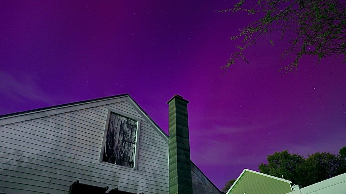 Northern lights visible in Boston area, across New England