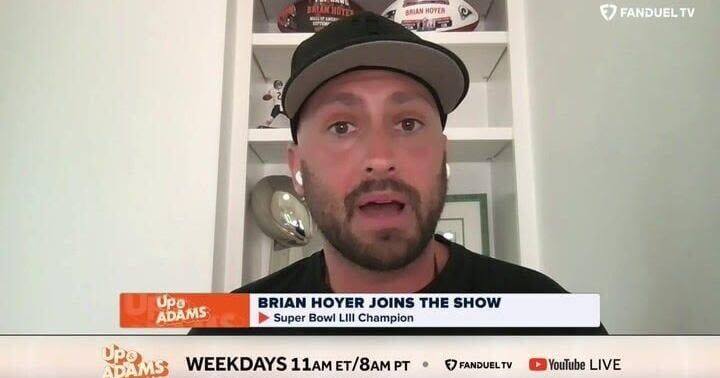 Brian Hoyer on Jim Harbaugh's Chargers Team - Up & Adams