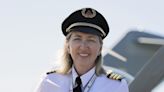 Team USA Delta Airbus pilot Sheila Baldwin, of small-town Wisconsin, flies at EAA AirVenture