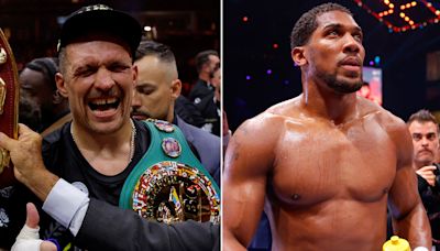 Usyk in snub to Anthony Joshua he names strongest and weakest British opponents