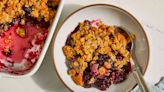 This Protein-Packed Berry Crumble Tastes Like Dessert for Breakfast