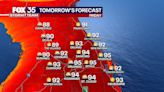 Orlando weather: Hot and sunny with a few storms in northern Central Florida