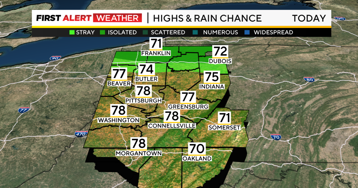 Pittsburgh's seasonable weather continues, more warm temperatures ahead this week