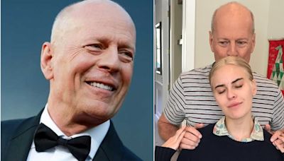 Hija de Bruce Willis compartió fotos inéditas y mostró cómo está el actor