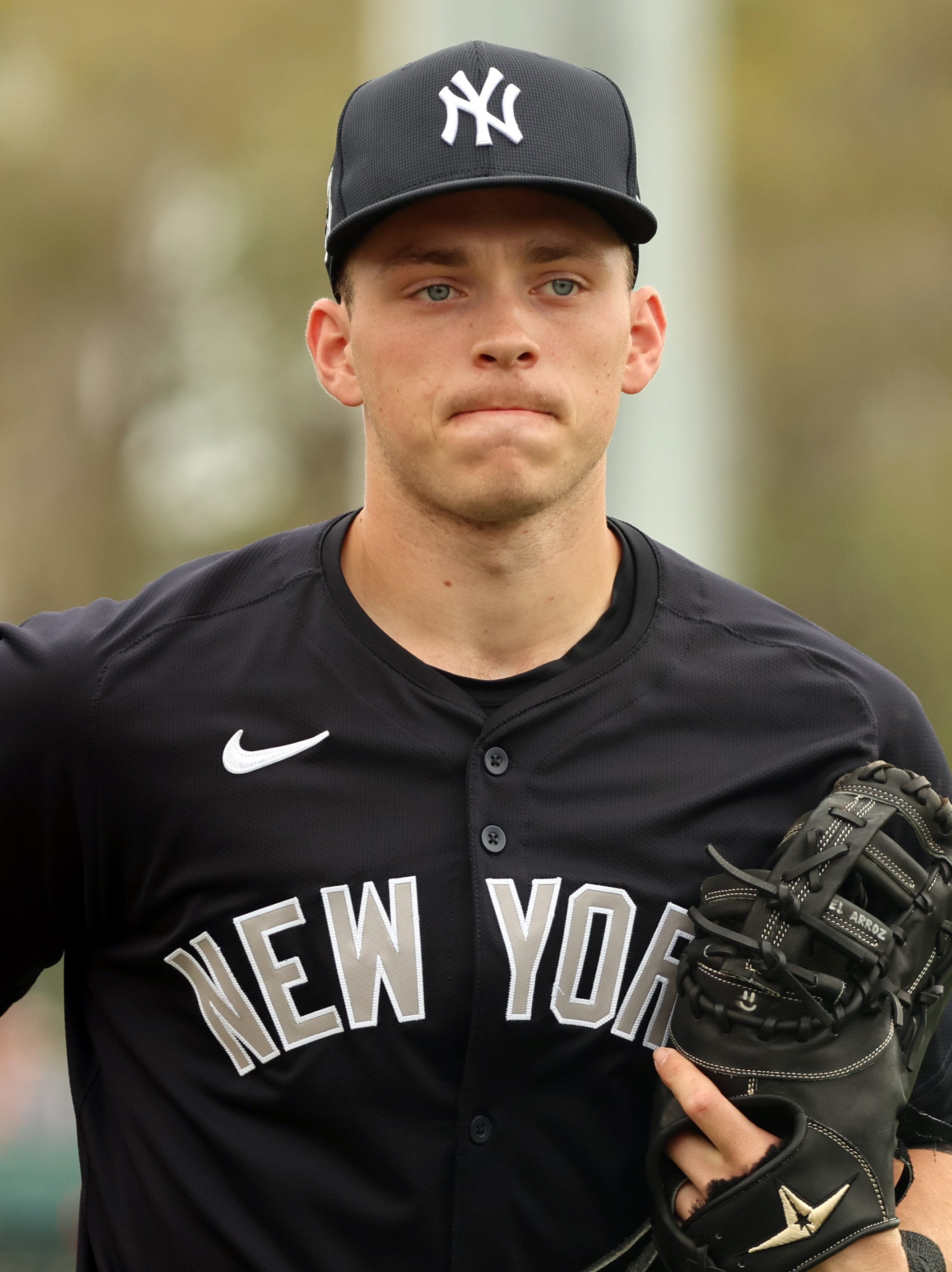 The newest New York Yankee grew up in Massachusetts. The first baseman makes his MLB debut