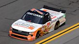 Corey LaJoie competing in Truck Series race at Daytona