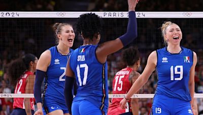 Paris 2024 volleyball: All results, as Italy win first Olympic volleyball gold in straight sets against USA