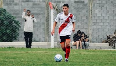 Los detalles del debut del hijo de Martín Demichelis en River: el festejo especial con Valentino López