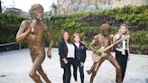 Mick Jagger and Keith Richards statues unveiled in Dartford hometown