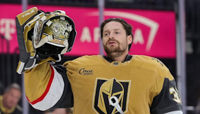 How Golden Knights’ Adin Hill got ready for the biggest season of his life