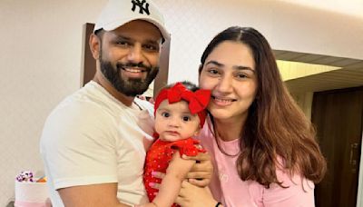 Rahul Vaidya shares glimpse of adorable family moment with Disha Parmar & daughter Navya