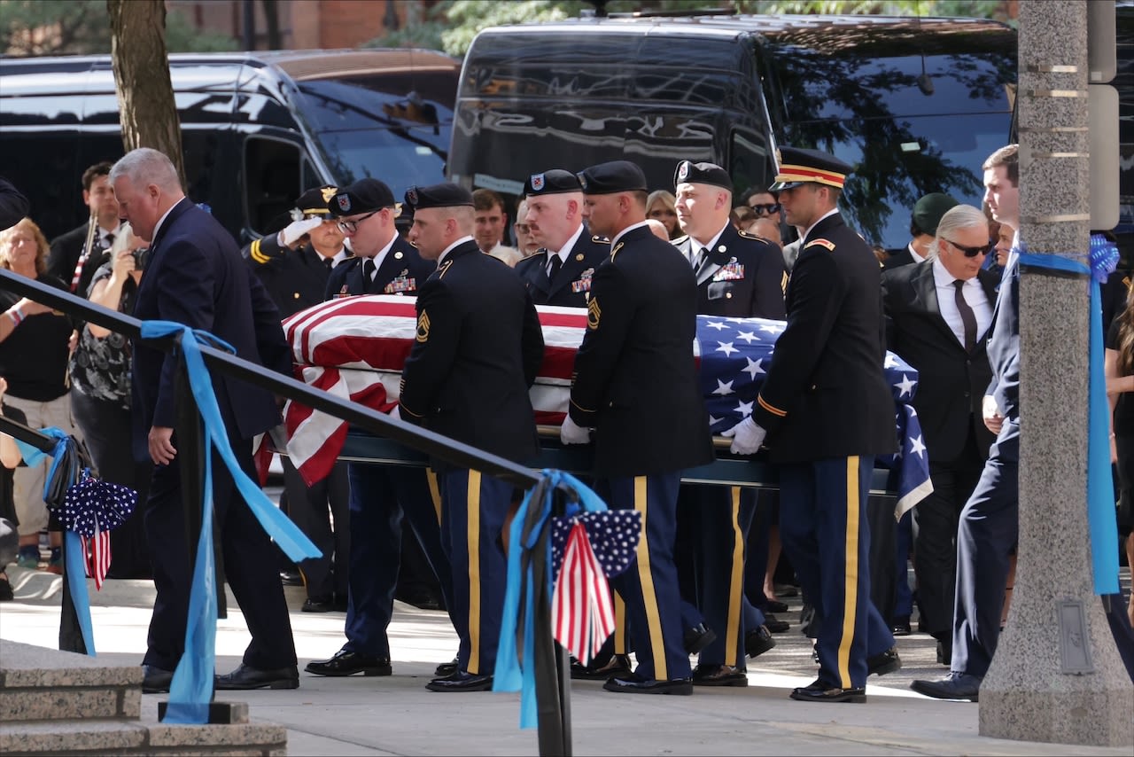 ‘Never forget Jamieson Ritter’: Mourners hail slain Cleveland officer as a city hero