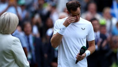 Andy Murray's Wimbledon goodbye begins with defeat