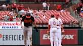 Cardinals beat Orioles 5-4 after winning suspended game 3-1 for first series sweep of season - WTOP News