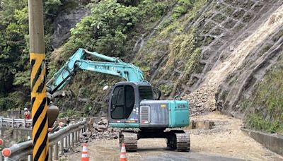 台8線91.5K南投仁愛榮興路段坍方 雙向交通中斷