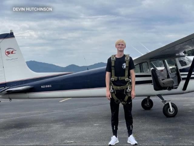 Man skydived from plane hours before deadly crash in western NC