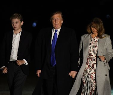 Barron, el benjamín de Donald Trump, rechaza ir como delegado a la convención republicana