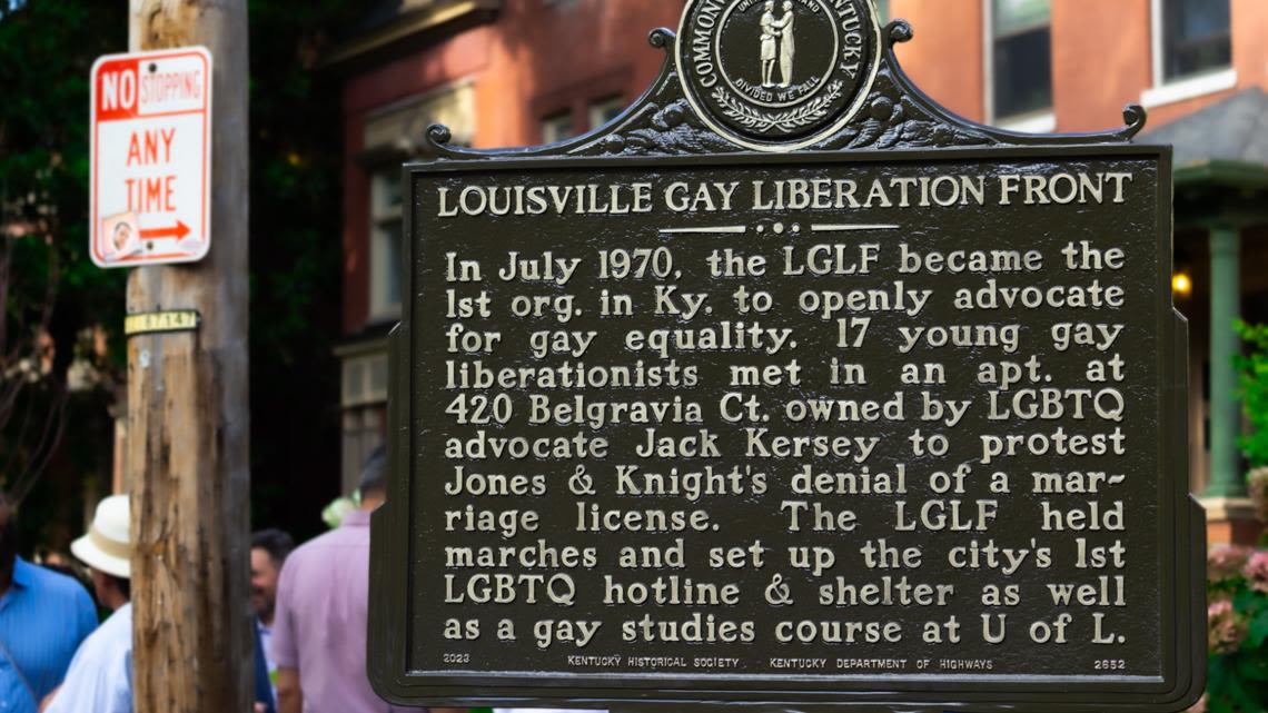 First LGBTQ Kentucky Historical Highway Marker unveiled in Louisville