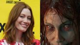 'Evil Dead Rise' star Alyssa Sutherland breaks down playing scary Deadite mom Ellie, wearing 70-pound prosthetics, and box-office success