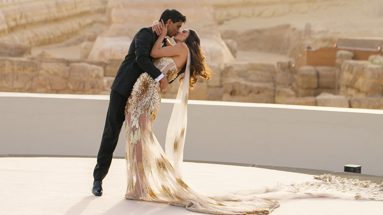 Inside WWE Diva Erika Hammond and Billionaire Ankur Jain's Star-Studded 'Wedding of the Century' in Egypt