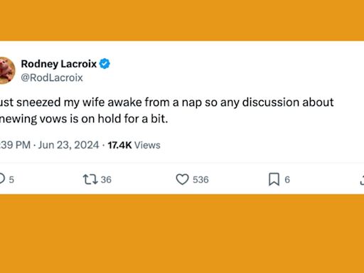 20 Of The Funniest Tweets About Married Life (June 18-24)