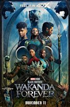 Black Panther: Wakanda Forever | Promotional poster | 4DX - Marvel ...