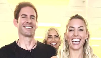 Christina Hall Awkwardly Third Wheels with Ex Tarek El Moussa and His Wife Heather in New Flip Off Promo