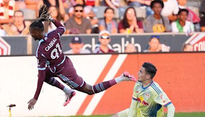 Rapids use own goal to draw New York Red Bulls on scorching hot night