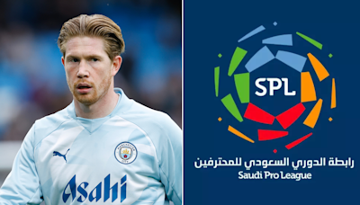 Kevin De Bruyne could be 'blacklisted' from Saudi Pro League if his agent breaks one strict rule