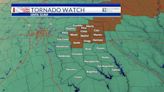 Tornado watch for a portion of East Texas until 12 AM