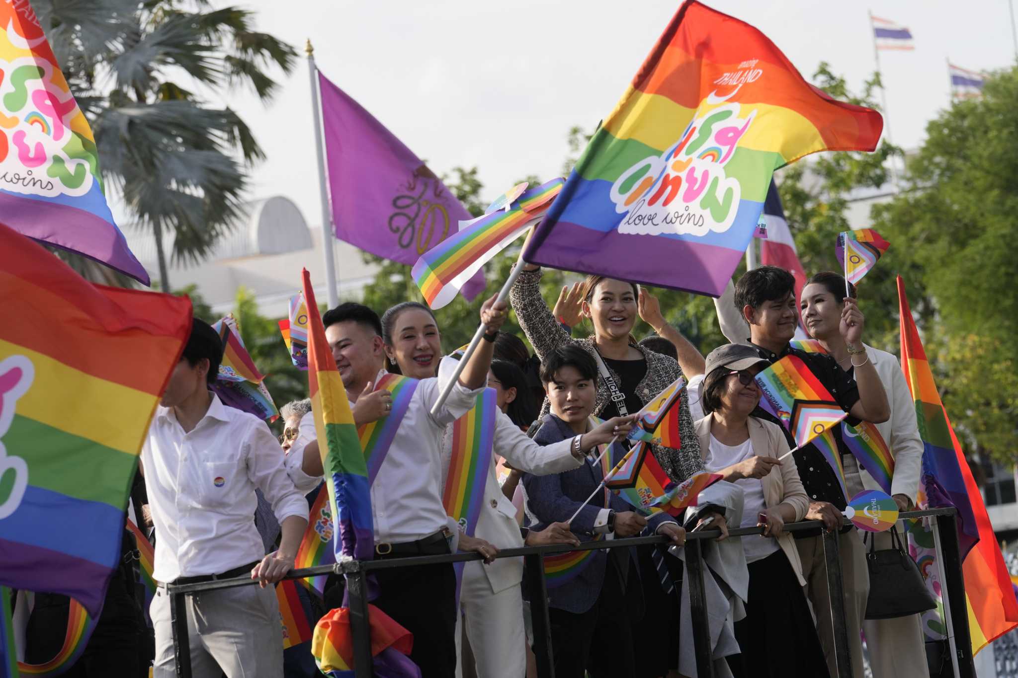 Thailand’s Senate overwhelmingly approves a landmark bill to legalize same-sex marriages