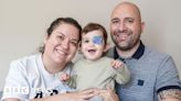 Alder Hey: Baby girl given new prosthetic eye after rare cancer