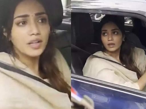 Nivetha Pethuraj gets involved in an argument with the police; fans doubt it is a promotional stunt | Tamil Movie News - Times of India