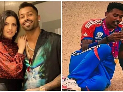 Did Hardik Pandya video call Natasa Stankovic after India beat South Africa to win ICC T20 World Cup 2024 final?