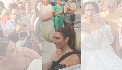 Pilar Rubio, la gran estrella de una boda gitana en Huelva