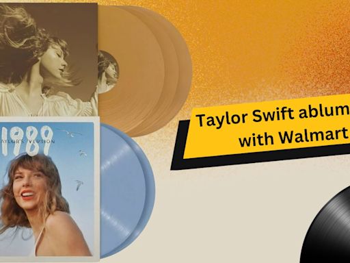 Walmart is having a rare sale on Taylor Swift vinyl and CDs for a limited time