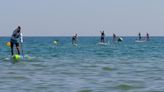 La playa de Gandia acoge la IX Sup Race Citrosol de Paddle Surf