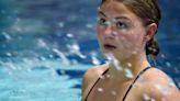 Moving forward: Sadie Smith's an IUPUI diving star, set to graduate and found love again