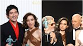 SAG Awards: Aubrey Plaza pictured with White Lotus co-stars after on stage video sparks rumours of rift