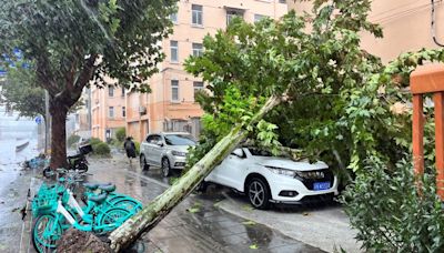 Typhoon Bebinca lashes Shanghai in strongest storm to hit city since 1949