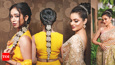 Dress up your hair in the latest festive trends | Events Movie News - Times of India