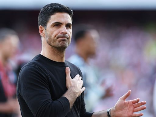 Mikel Arteta hints Arsenal player is set to leave club