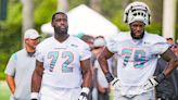 Dolphins add offensive line depth from the practice squad ahead of game against Ravens