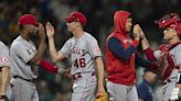 Angels recover from ninth-inning implosion, beating Mariners in the 10th